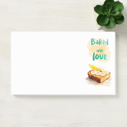Zoete cake ontwerp post-it® notes (Kantoor)
