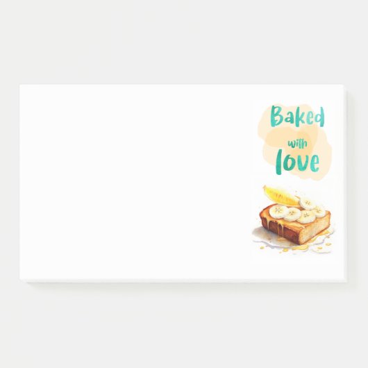 Zoete cake ontwerp  post-it® notes (Voorkant)