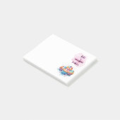 Zoete cake ontwerp  post-it® notes (Schuin)