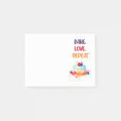 Zoete cake ontwerp post-it® notes (Voorkant)