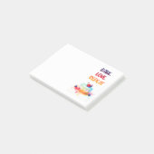 Zoete cake ontwerp post-it® notes (Schuin)