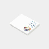 Zoete cake ontwerp post-it® notes (Schuin)