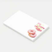 Zoete cake ontwerp  post-it® notes (Schuin)