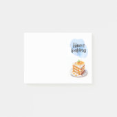 Zoete cake ontwerp post-it® notes (Voorkant)