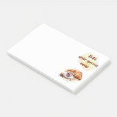 Zoete cake ontwerp post-it® notes (Schuin)