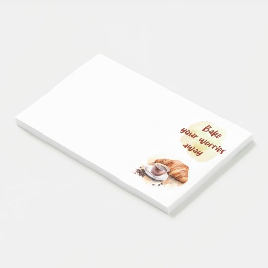 Zoete cake ontwerp post-it® notes (Schuin)