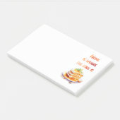 Zoete cake ontwerp post-it® notes (Schuin)