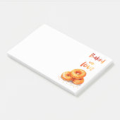 Zoete cake ontwerp post-it® notes (Schuin)