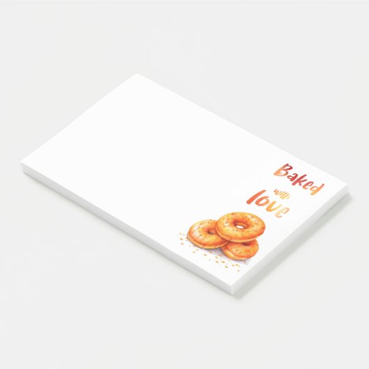 Zoete cake ontwerp post-it® notes (Schuin)
