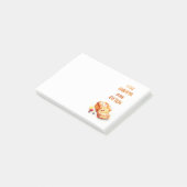 Zoete cake ontwerp post-it® notes (Schuin)