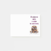 Zoete cake ontwerp post-it® notes (Voorkant)