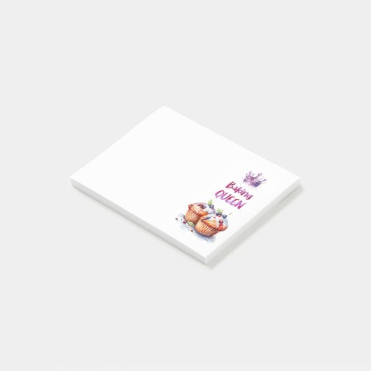 Zoete cake ontwerp post-it® notes (Schuin)