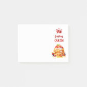 Zoete cake ontwerp post-it® notes (Voorkant)