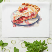 Zoete cake ontwerp theedoek (Gevouwen)
