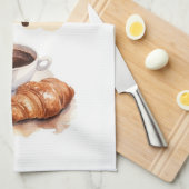Zoete cake ontwerp theedoek (Quarter Fold)