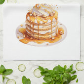 Zoete cake ontwerp theedoek (Gevouwen)