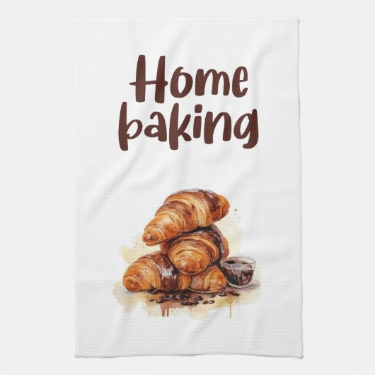 Zoete cake ontwerp theedoek (Verticaal)