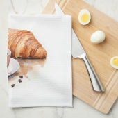 Zoete cake ontwerp theedoek (Quarter Fold)