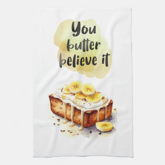 Zoete cake ontwerp theedoek (Verticaal)