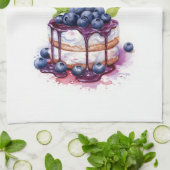 Zoete cake ontwerp theedoek (Gevouwen)