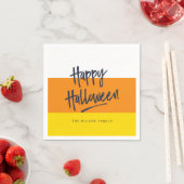 Zoete Candy Corn Fijne Halloween Servetten (Insitu)