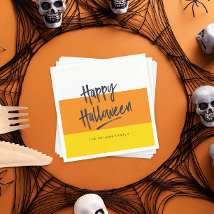 Zoete Candy Corn Fijne Halloween Servetten
