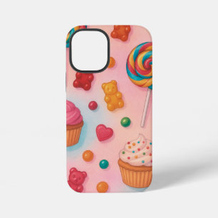 Zoete Candy Land Phonehoesje – Mooie Pastel Snoepj iPhone 12 Mini Hoesje