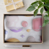 Zoete Candy Pastel Iconen Patroon Tissuepapier (Geschenk)