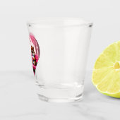 Zoete chipmunks en snoep harten shot glas (Rechts)