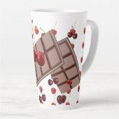 Zoete Chocolade Latte Mok (Rechterhoek)