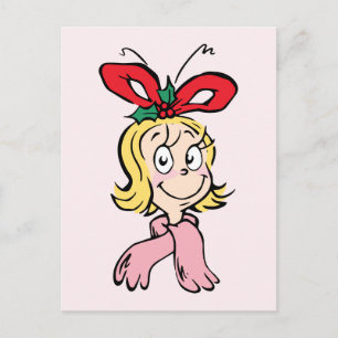 Zoete Cindy Lou Who Portret Briefkaart