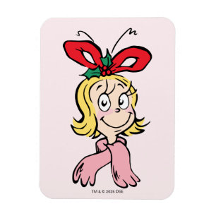 Zoete Cindy Lou Who Portret Magneet