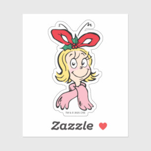 Zoete Cindy Lou Who Portret Sticker