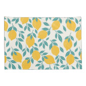 Zoete citroen takken patroon kussensloop (Achterkant-Rechts)
