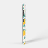 Zoete citroen takken patroon samsung galaxy hoesje (Rechterkant)