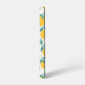 Zoete citroen takken patroon samsung galaxy hoesje (Linkerkant)