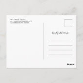 Zoete citroenen groene afstudeerfeest uitnodiging (Achterkant)