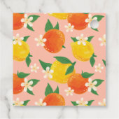 Zoete Citrus Favor Labels (Achterkant)