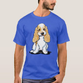 Zoete Cocker Spaniel T-shirt (Voorkant)