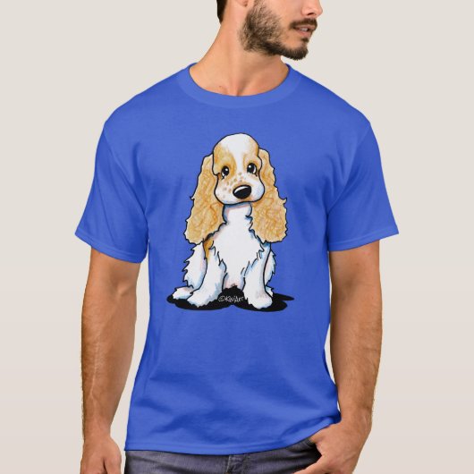 Zoete Cocker Spaniel T-shirt (Voorkant)