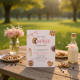 Zoete Cookie Baby Shower Uitnodiging voor Couples