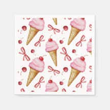 Zoete Coquette Aquarel Servetten