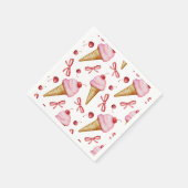 Zoete Coquette Aquarel Servetten (Hoek)