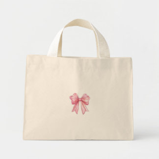 Zoete Coquette Strik Peuter T-Shirt  Mini Tote Bag