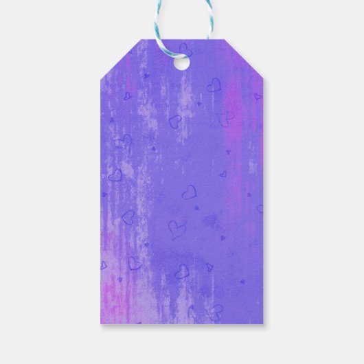 Zoete Cupcake met Framboos op Top Dank u Cadeaulabel (Achterkant)