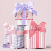 Zoete Cupcake Valentijnsdag Inpakpapier Vel