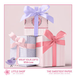 Zoete Cupcake Valentijnsdag Inpakpapier Vel