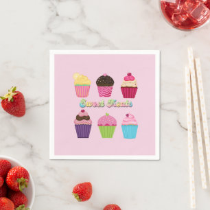 Zoete Cupcakes Servet