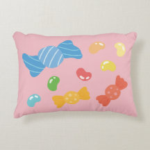 Zoete Cute Snoep Reversibele Accent Kussen