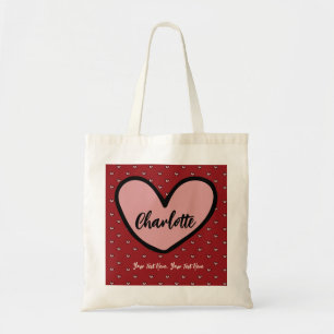 Zoete Cute Trendy Zakelijk Logo Bedrijfslogo Tote Bag